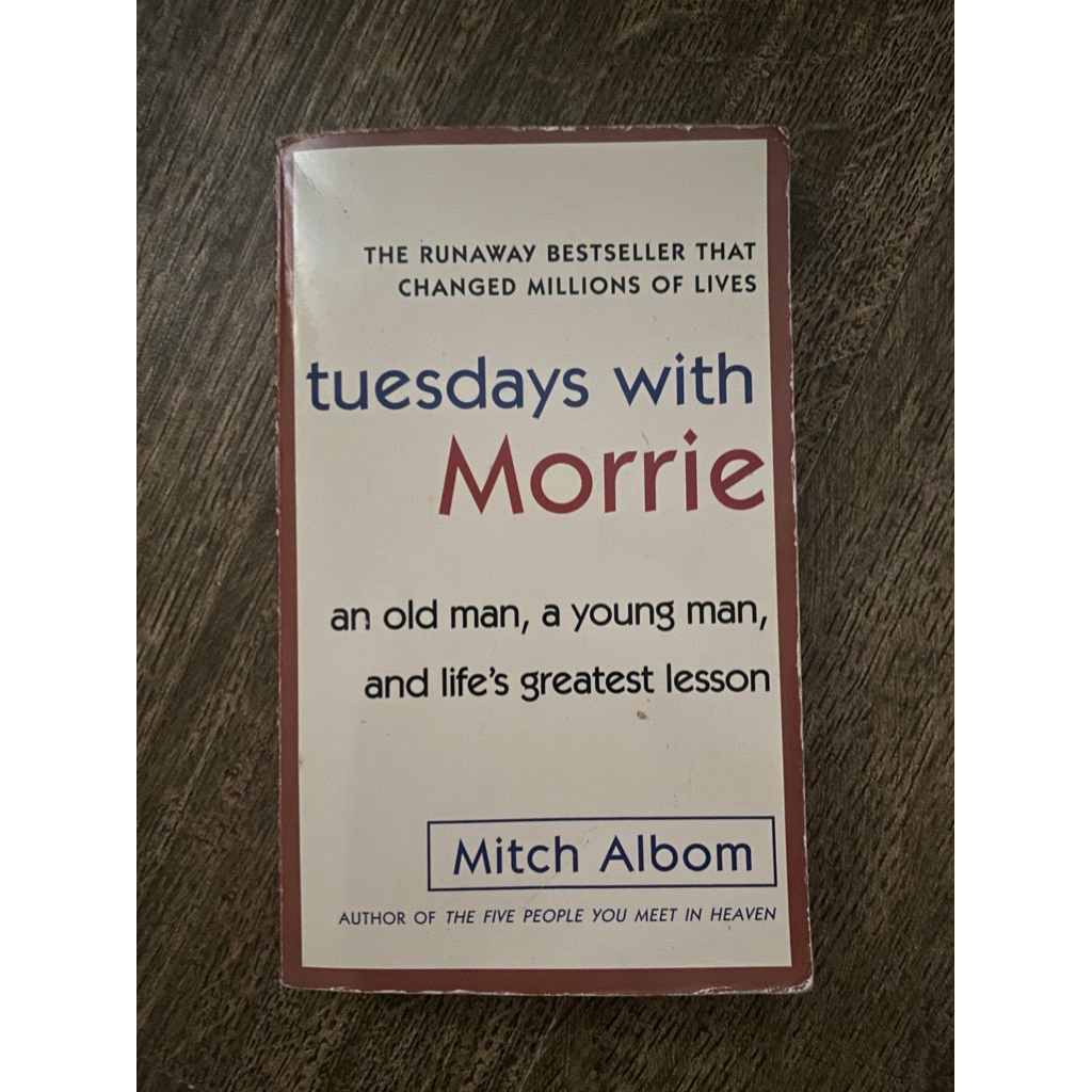 preloved tuesday with morrie