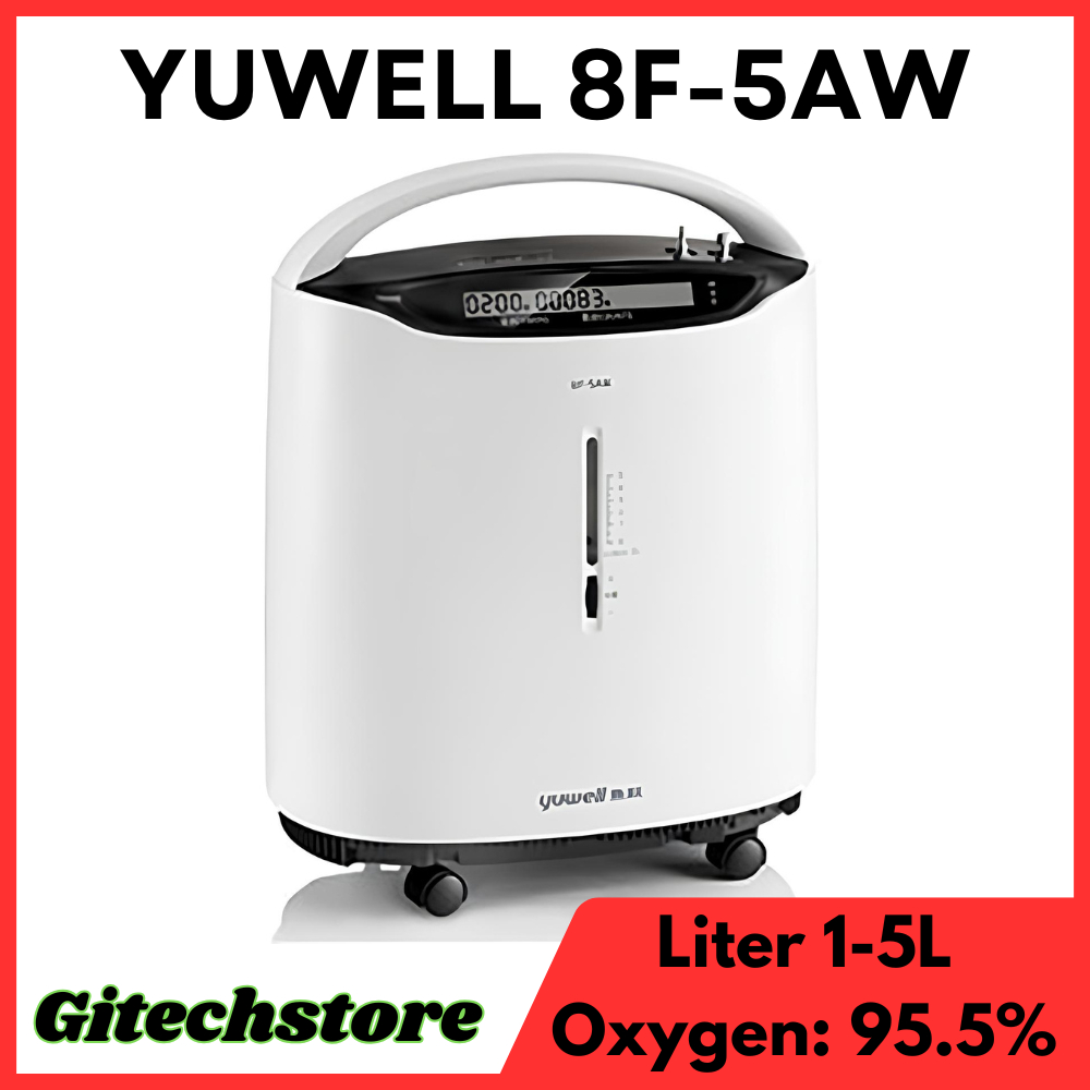 Yuwell 8F-5AW Nebulator Yu500 Yu300 Oxygen Concentrator Tabung Oxygen Mesin Oxygen