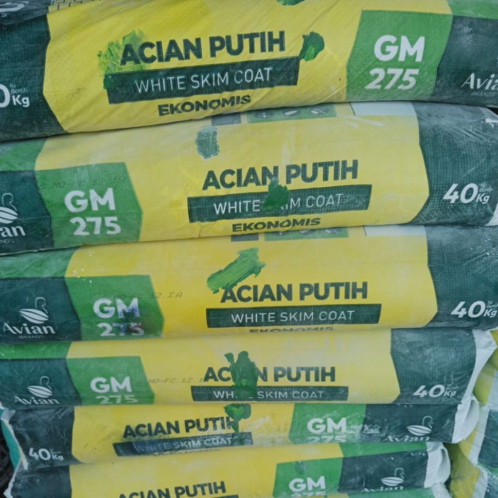 Semen Putih GIANT MORTAR By AVIAN Brand Kemasan 5  kg ( Eceran )