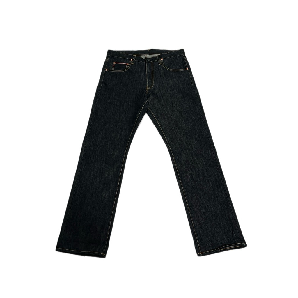 EVERMORE DENIM - BLOODLINE STRAIGHT — 18oz Red-White Selvedge RAW DENIM