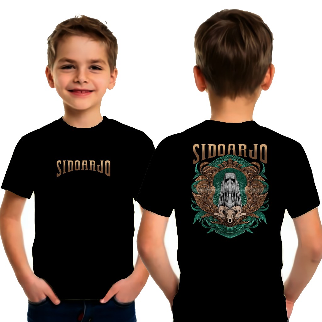 Kaos Anak SIDOARJO Kaos Oleh Oleh Kota Sidoarjo