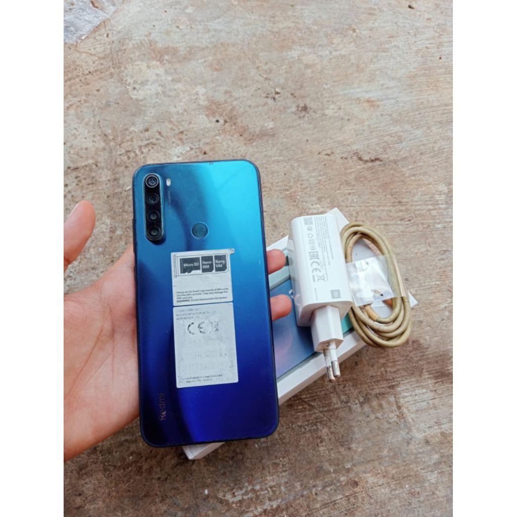 XIOMI REDMI NOTE 8 NEPTUNE BLUE RAM 4 64 FULLSET