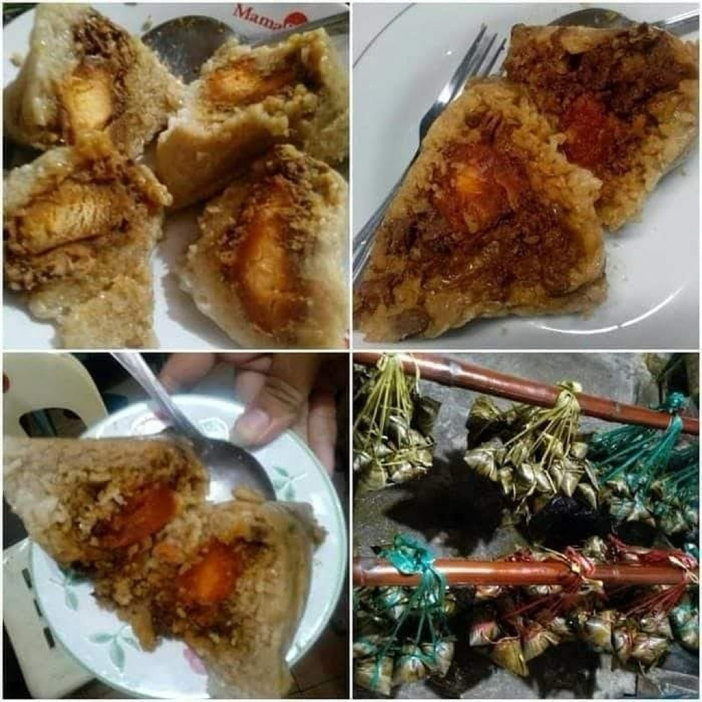 Bakcang Nasi / Ketan Ayam Telur