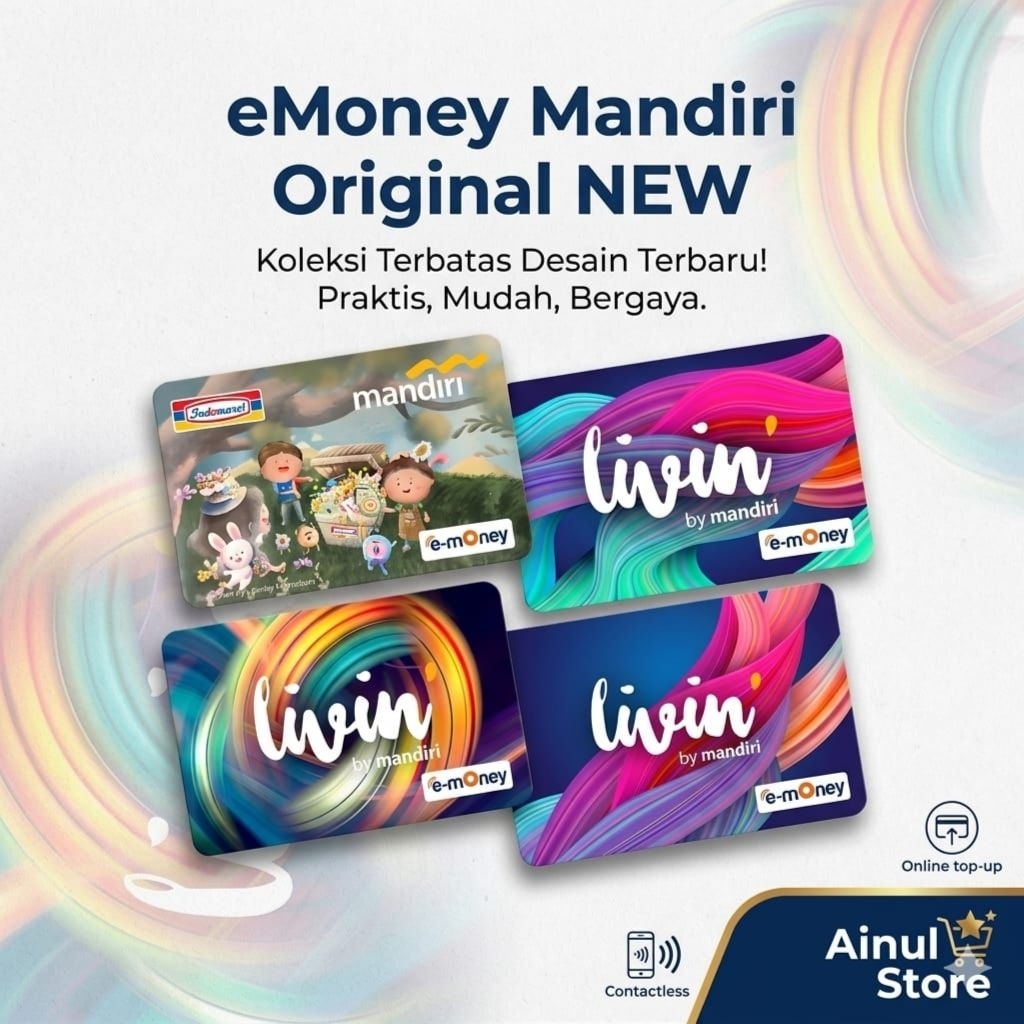 Mandiri e-Money ACAK NEW / Kartu eMoney Mandiri