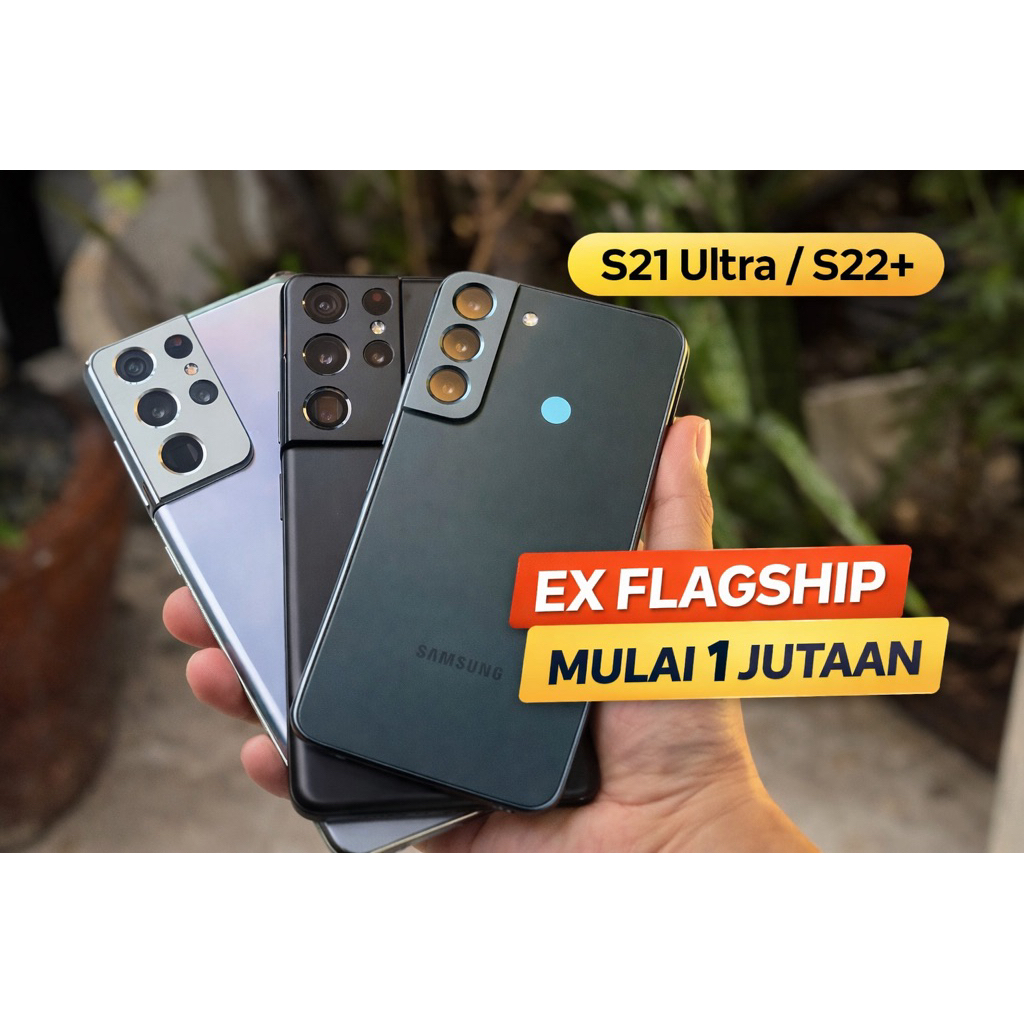 SAMSUNG S21FE & S21 ULTRA 5G ORI SEIN SECOND