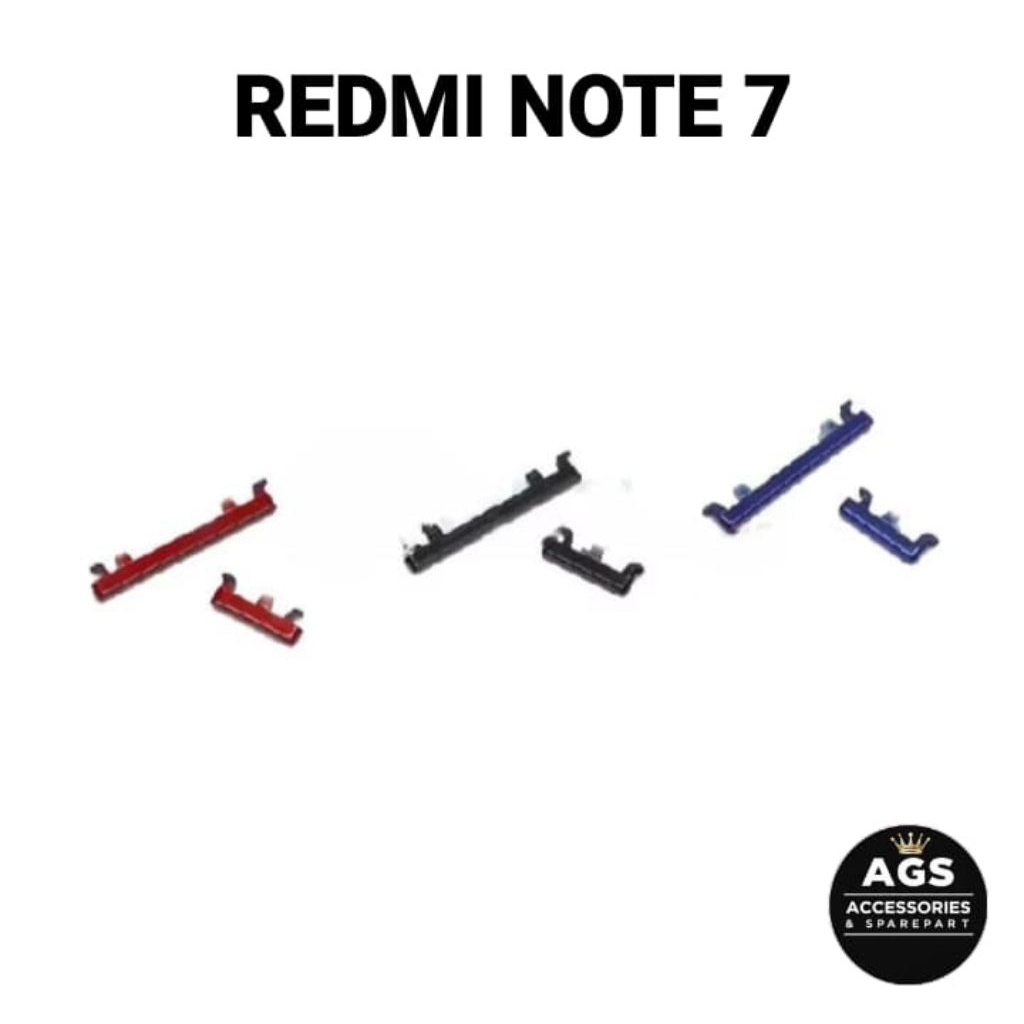 BUTTON ON OFF + VOLUME XIAOMI REDMI NOTE 7 / TOMBOL ON OFF + VOLL REDMI NOTE 7