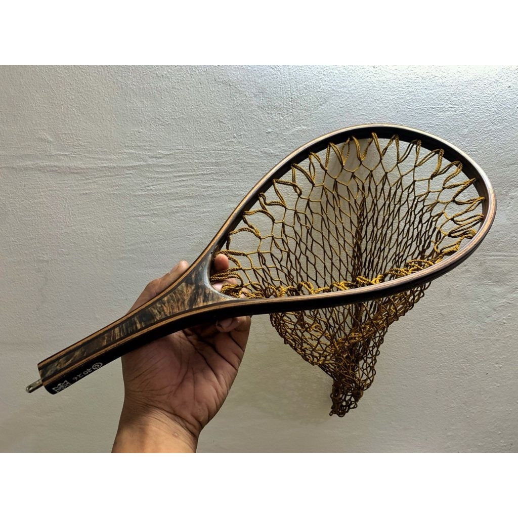 Landing net classic/kayu