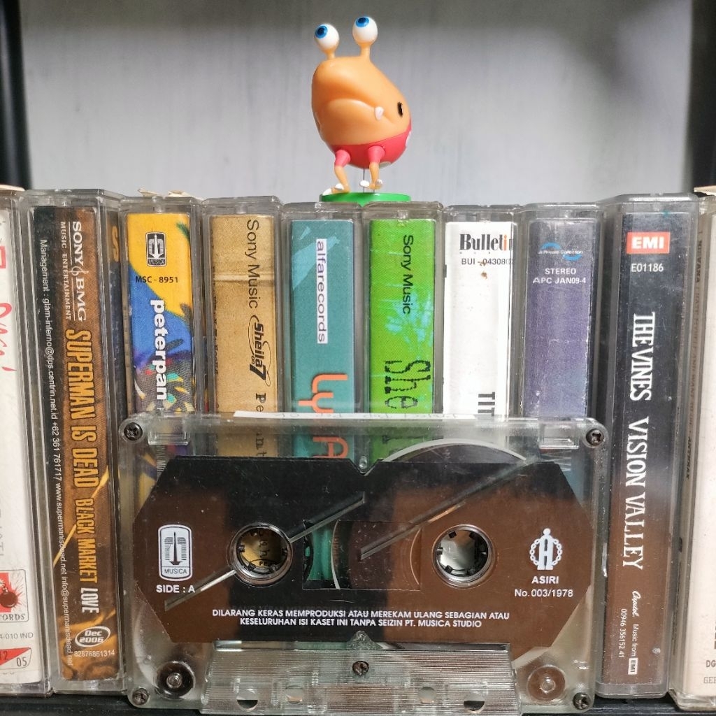 Kaset Pita Project Pop Pop OK hanya kaset