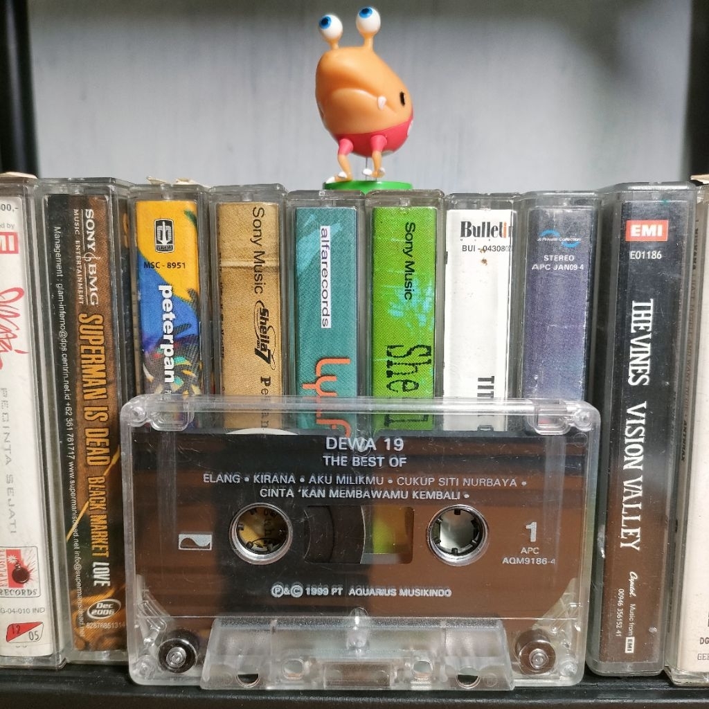 Kaset Pita Dewa Dewa19 Dewa 19 The Best Of hanya kaset
