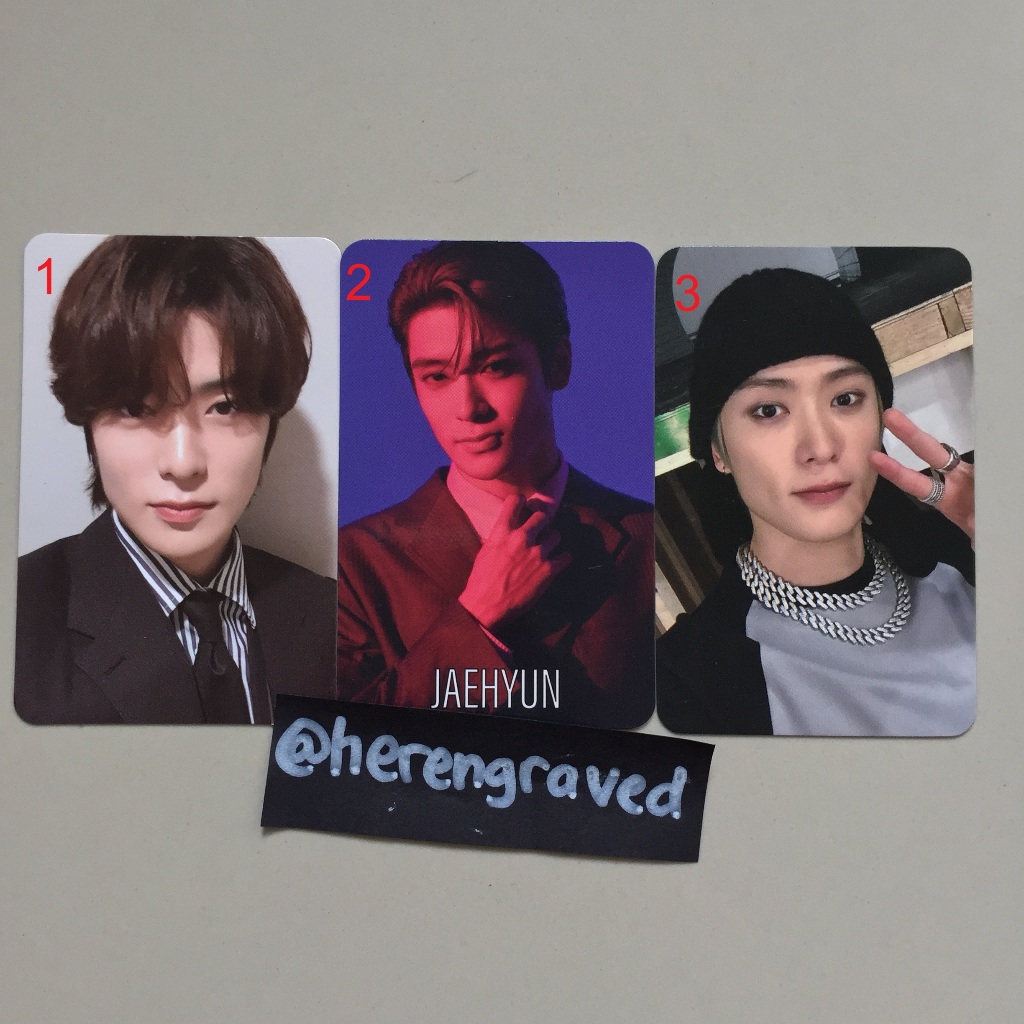 (Ready Stock) Photocard official NCT 127 Jaehyun Photocard Benefit