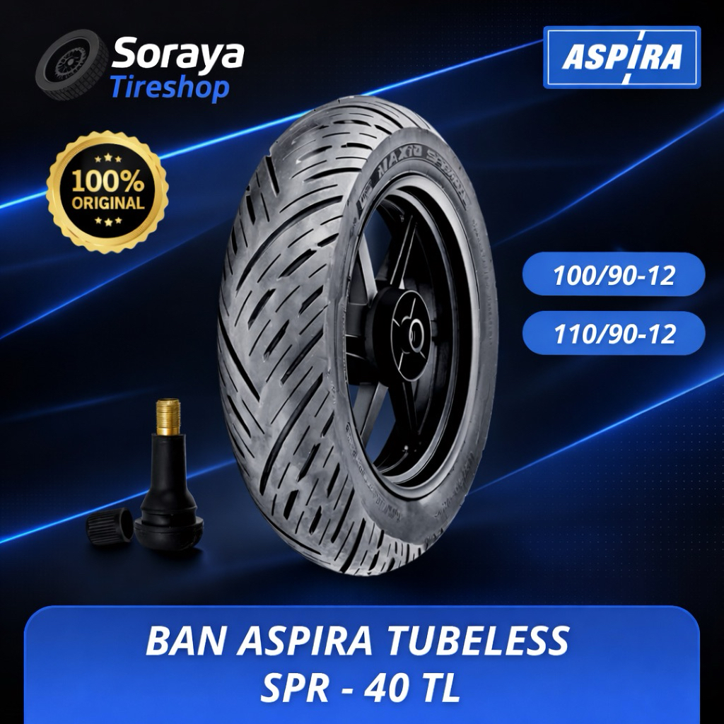 Ban Scoopy Donat - Ban Aspira Ring 12 Tubeless Original