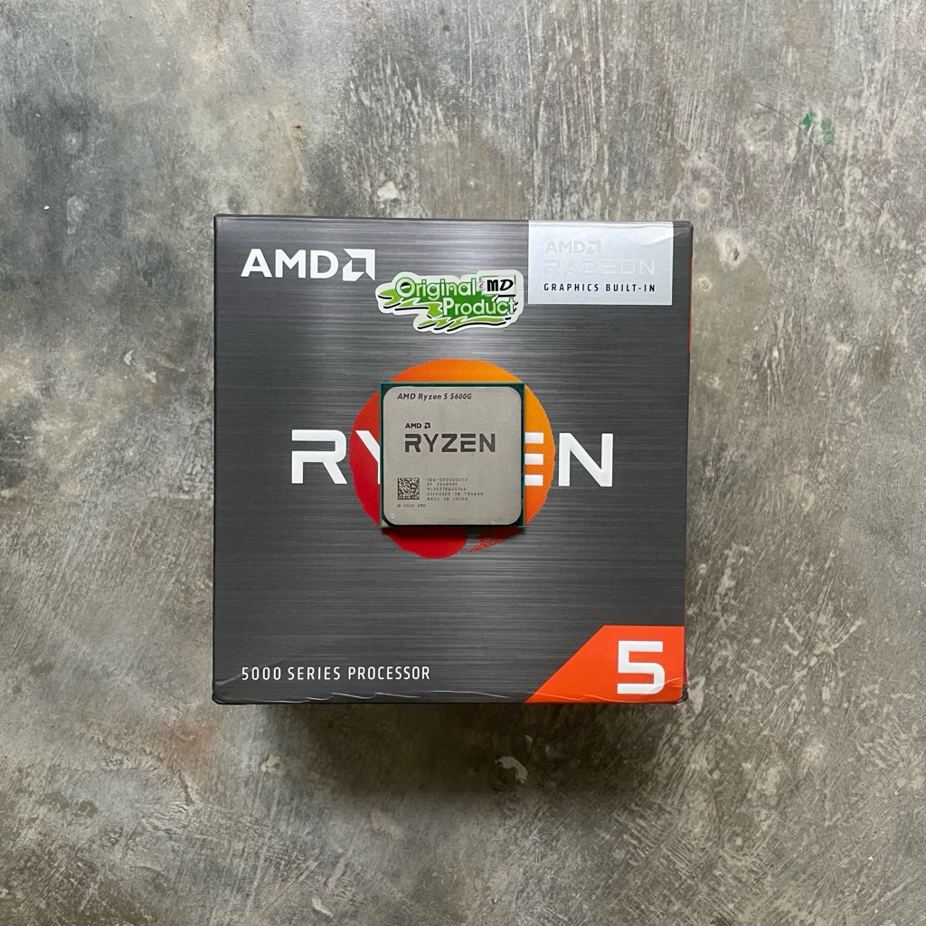 Processor AMD Ryzen 5 5600G - Fullset Garansi 31 Mei 2026