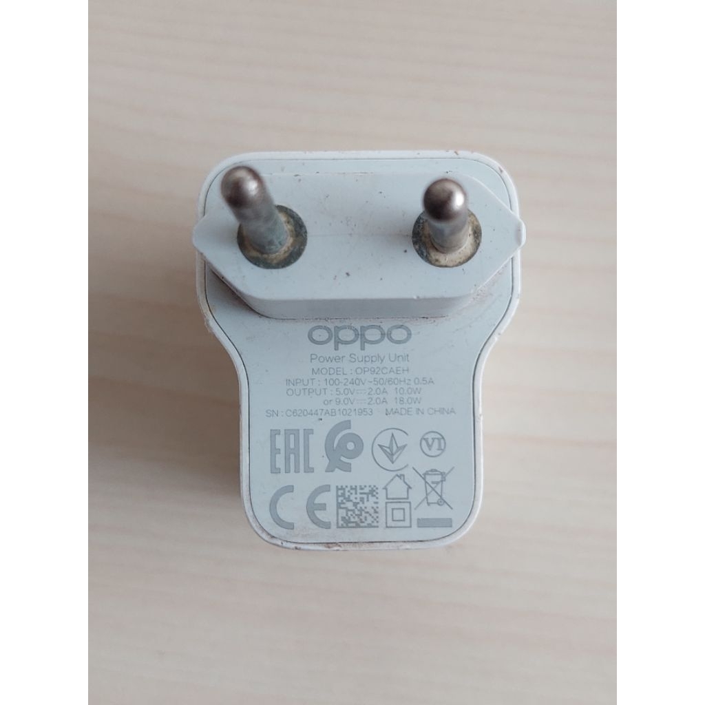 Kepala Charger Oppo 18 Watt