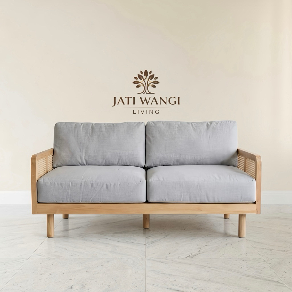 Sofa Tamu Sofa Tamu Kayu Jati Mix Rotan Sofa Rotan Kayu Jati