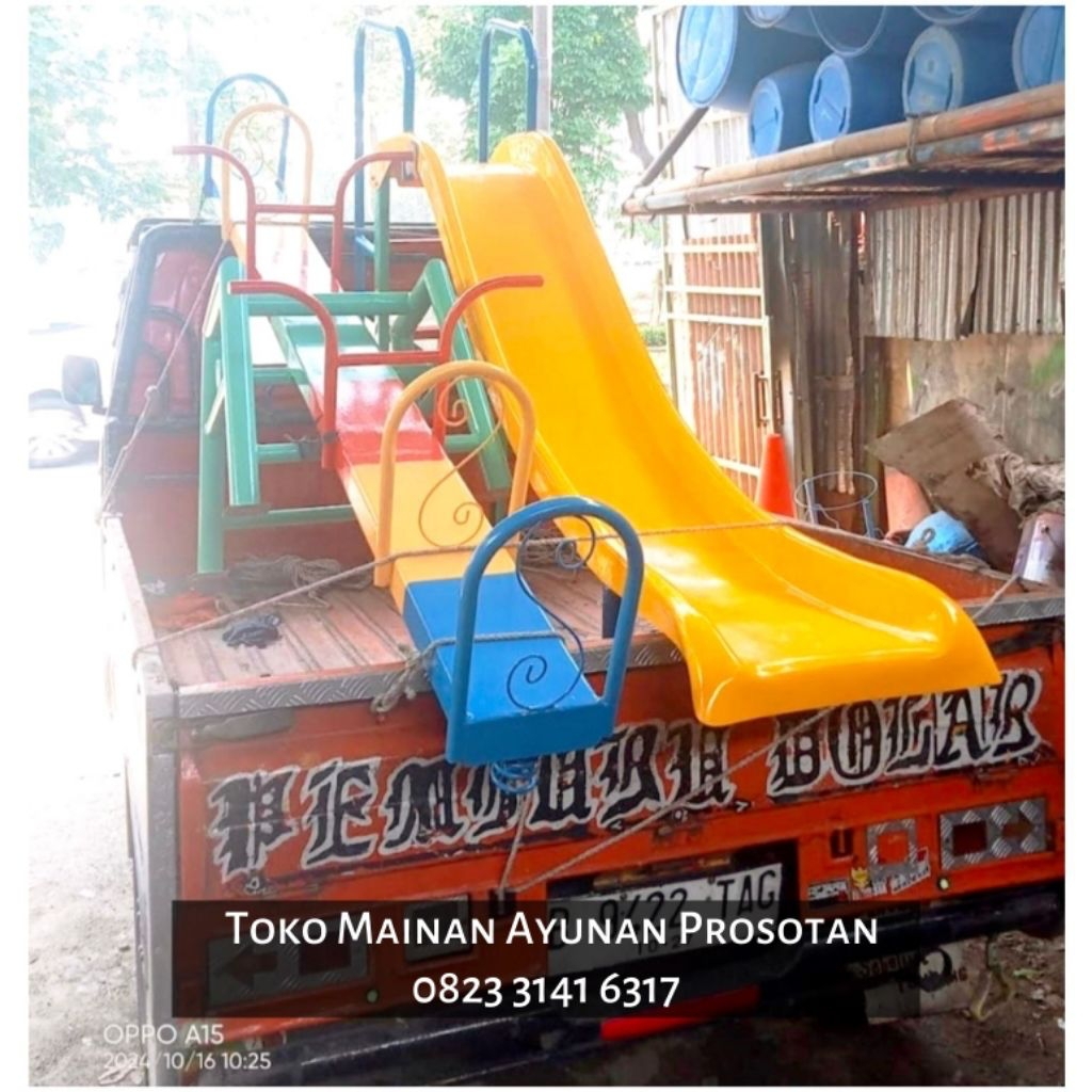 Jungkat - Jungkit - Jungkitan - Spring Rider - Playground Jungkat Jungkit - Playground Jungkitan - M