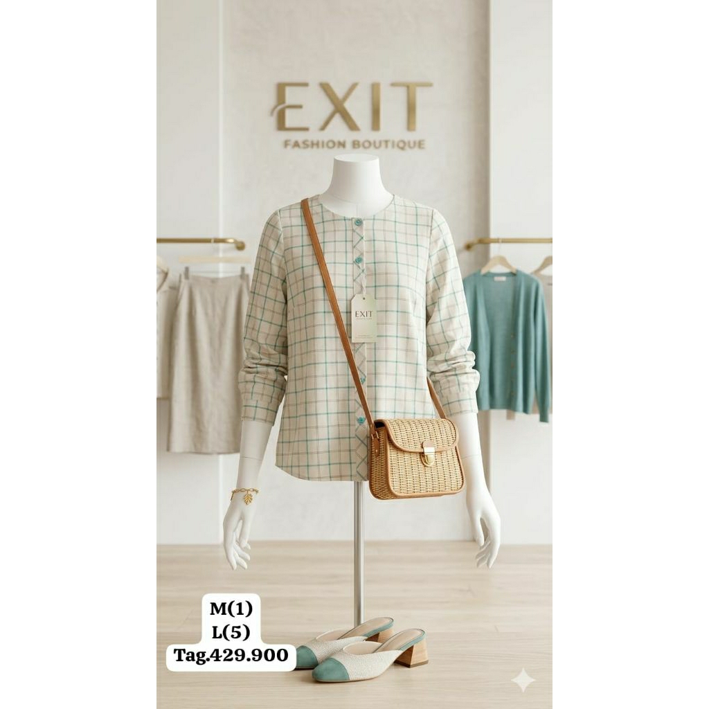 Blouse exit matahari diskon size L