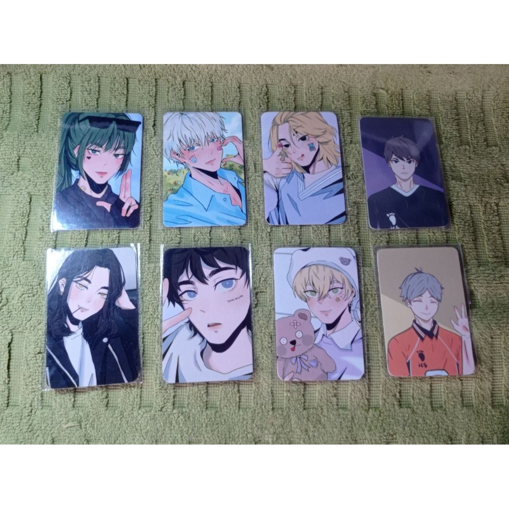 [CLEARANCE SALE] Photocard PC Collectible Card Anime fanmerch 6baji & Voustl Jujutsu Kaisen JJK Haik