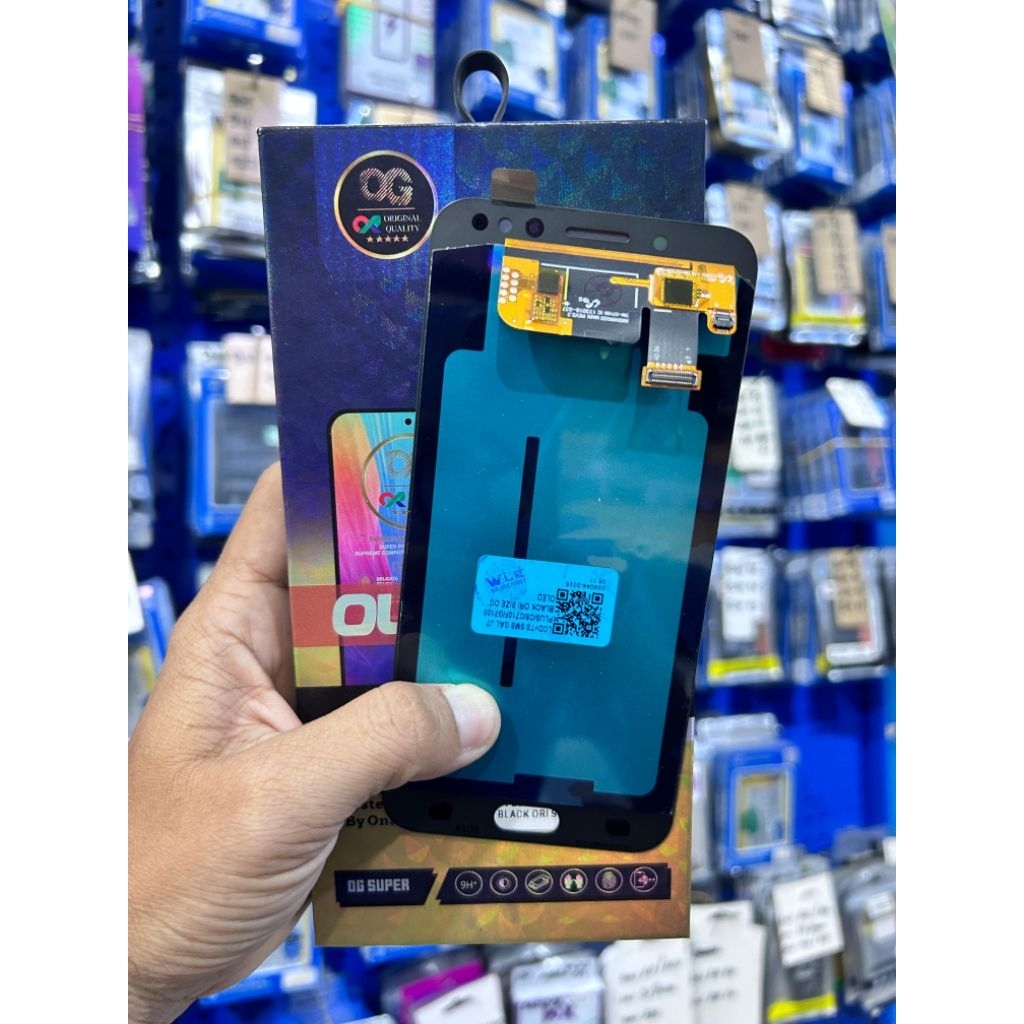 LCD SAMSUNG J7 PLUS/ C8/C710F/C7100 ORI BLACK OLED by OG