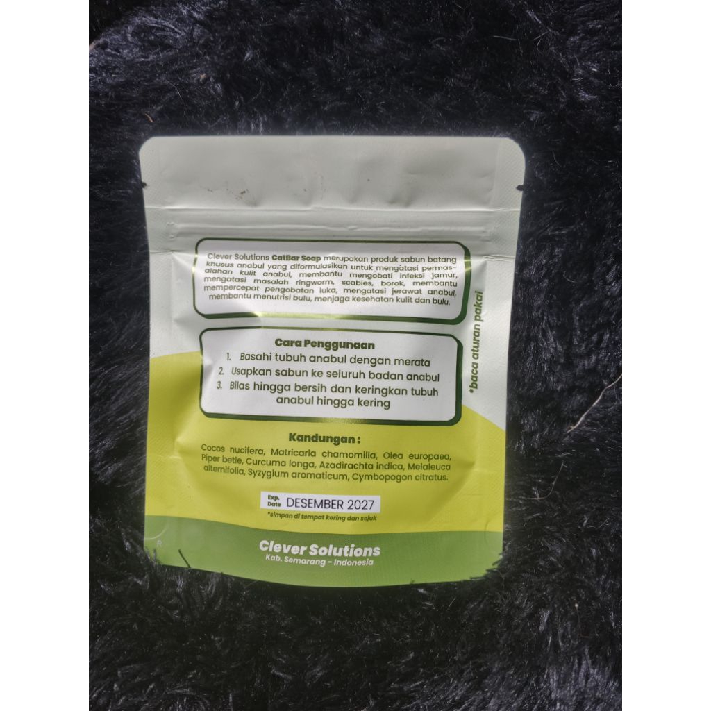 CatBar Soap Sabun batang Jamur/scabies pada kucing