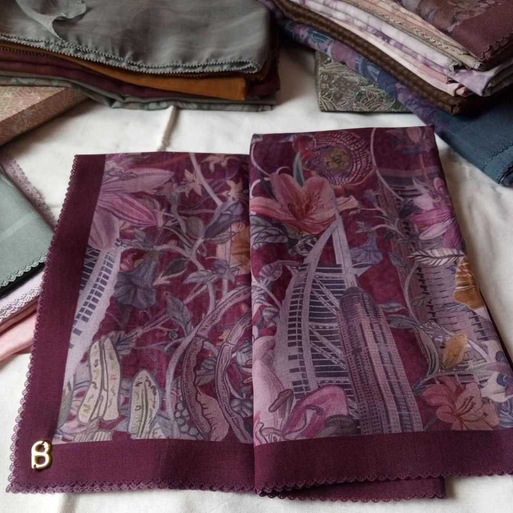 buttonscarves preloved like new seri dubai