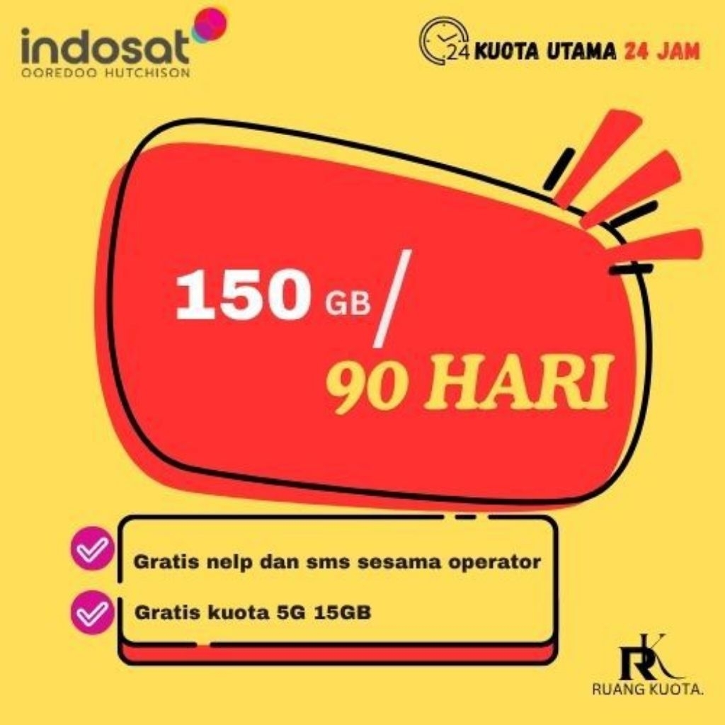 Kuota IM3 Platinum (50 Gb/3bulan)