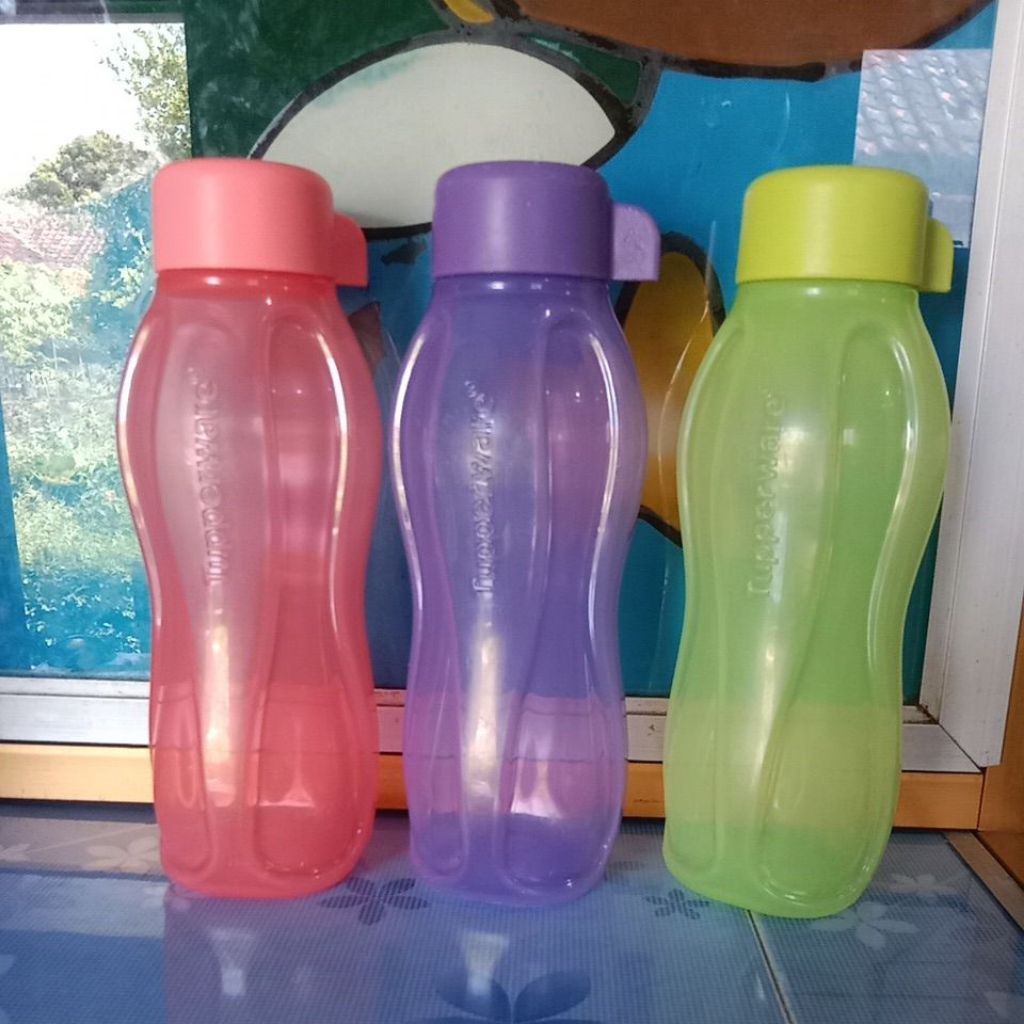 tupperware botol eco 300ml preloved ori