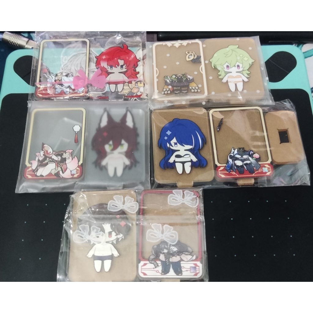 [Ready] Fanmerch Dress Up Standee Soiheo Soiheopanik Soiheoding Style Up Lannitae Genshin Impact HSR