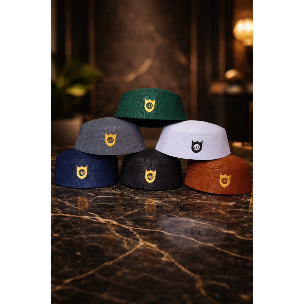 Peci Kopiah Malaysia Logo Motif Terbaru | Peci Malaysia Murah