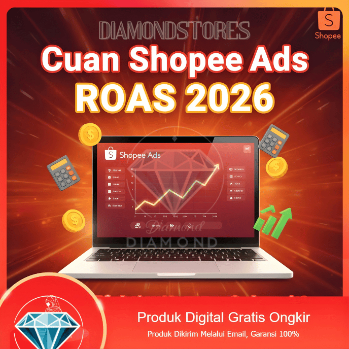 B27) Cuan Shopee Ads ROAS 2026 - 17 Video Tutorial Merengguk Untung dari Algoritma Iklan Terbaru