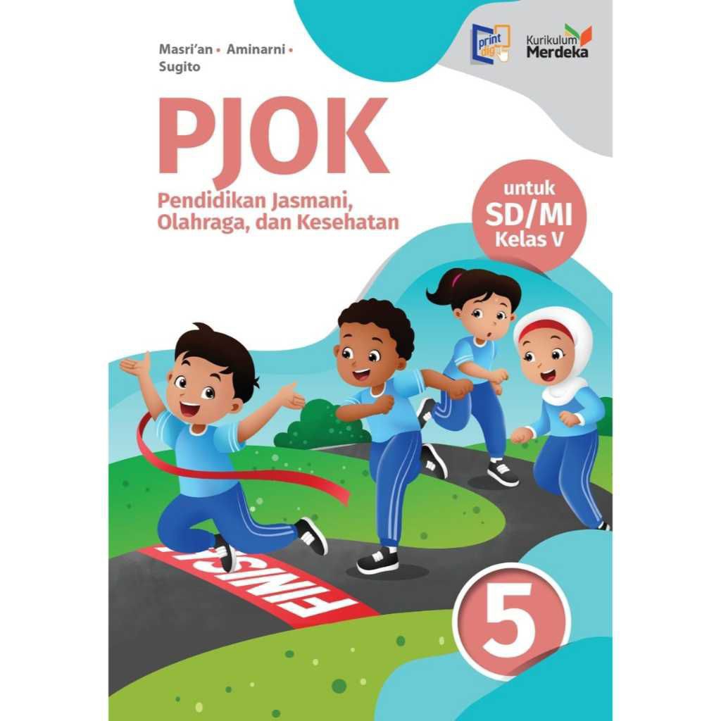 BUKU PJOK KELAS 5 KURIKULUM MERDEKA/ERLANGGA