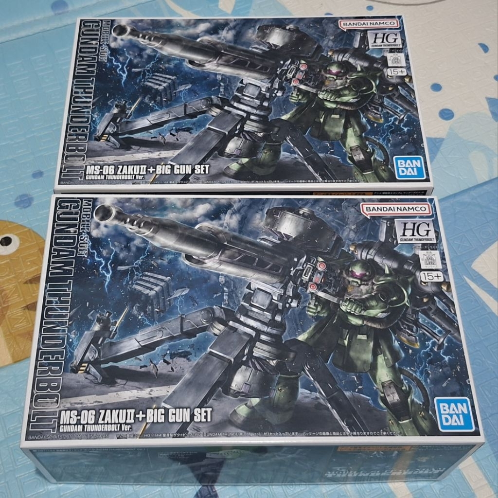HG Zaku II + Big Gun Set (Gundam Thunderbolt) Bandai