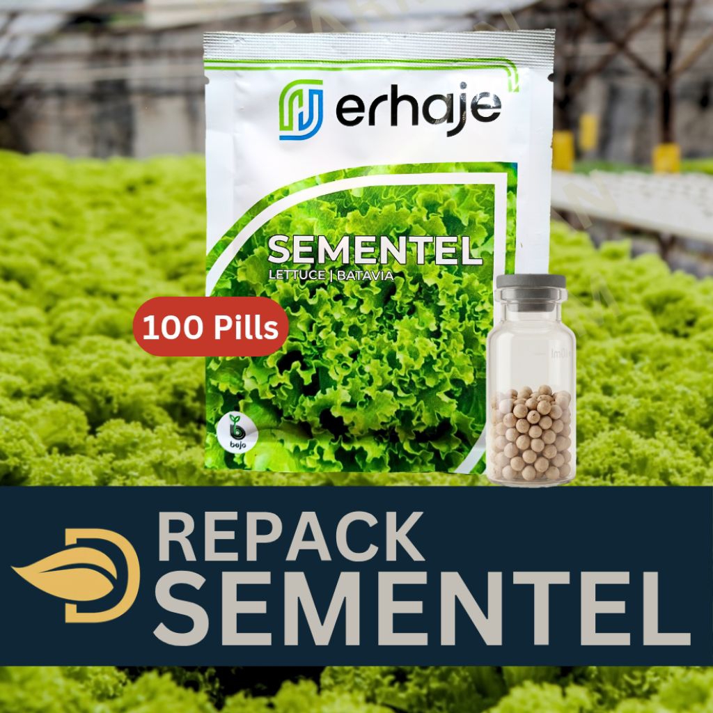 REPACK - Benih Selada Sementel Bejo Seed 100 Pills