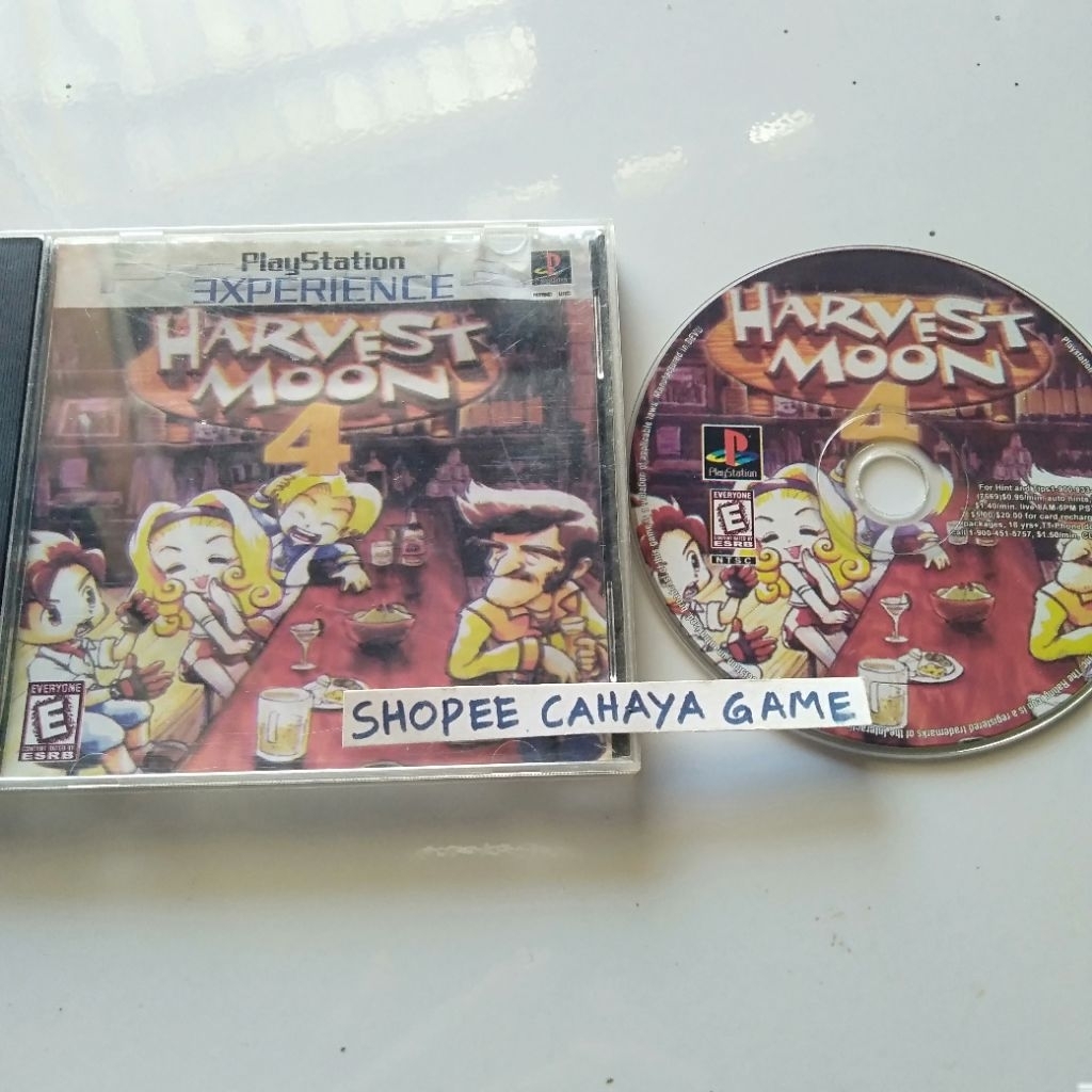 kaset ps1 kopab harvest moon back to nature bahasa indonesia