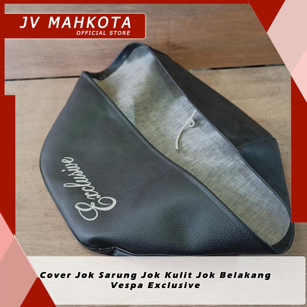 Cover Jok Sarung Jok Kulit Jok Belakang Vespa Exclusive