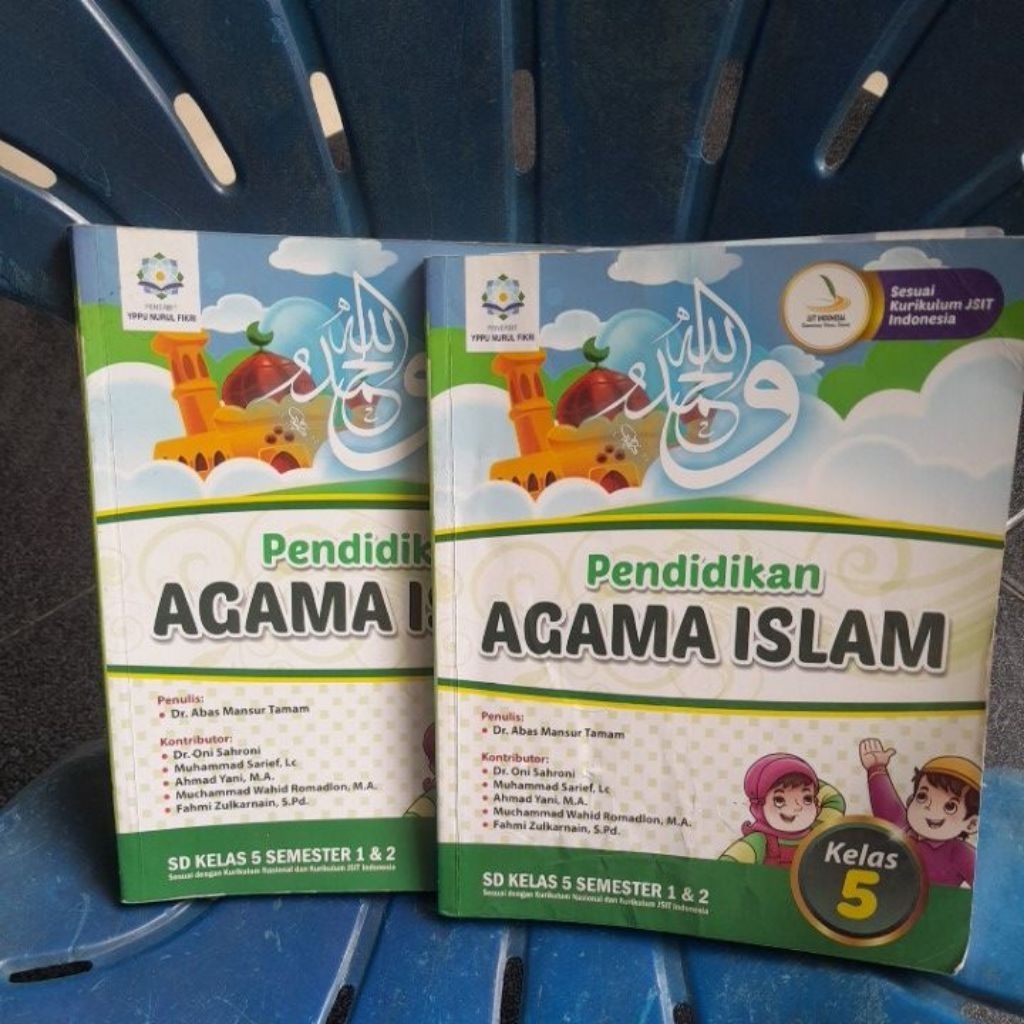 BUKU AGAMA ISLAM UNTUK SD KELAS 5 PENERBIT NURUL FIKRI