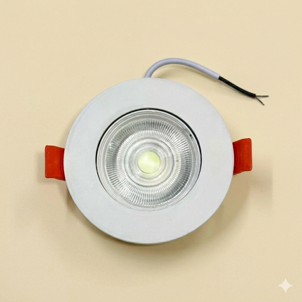 Lampu Downlight LED COB 3Watt dan 5 Watt | Downlight Spotlight (3W/5W) | Lampu LED Spotlight COB 3 W