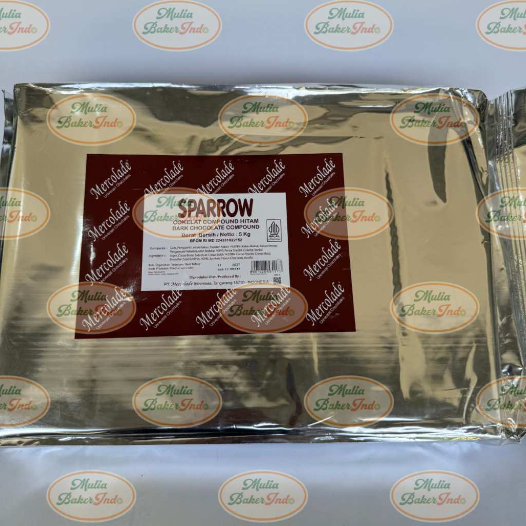 Coklat Blok Mercolade Sparrow 5 Kg DCC