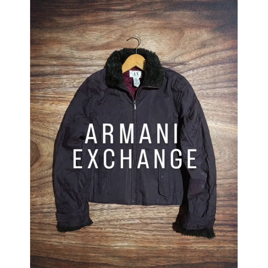 JAKET ARMANI EXCHANGE MODEL CASUAL WANITA BEKASPAKAI