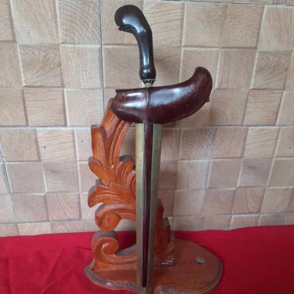Keris Patrem Nogo Kikik Pesi Gapit Luk 3 Sepuh,Pamor Wod Wutah