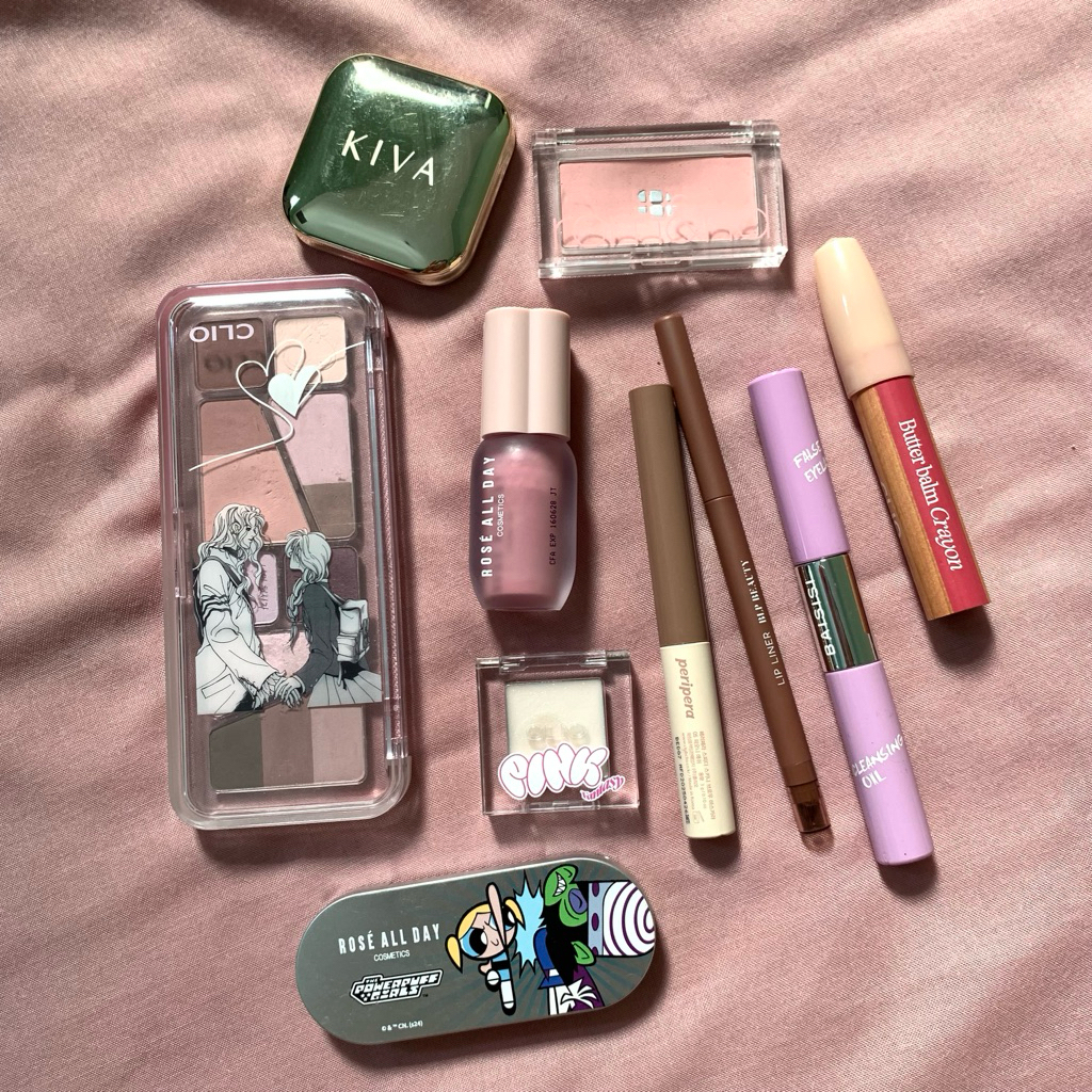 preloved makeup romand clio rose all day blp kiva peripera