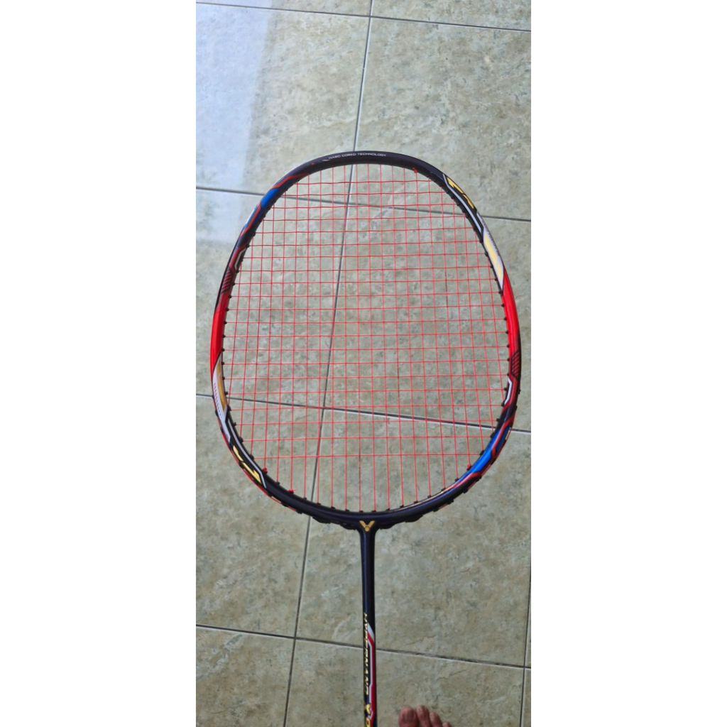 Jual raket badminton VICTOR HYPERNANO X 900 second ORI