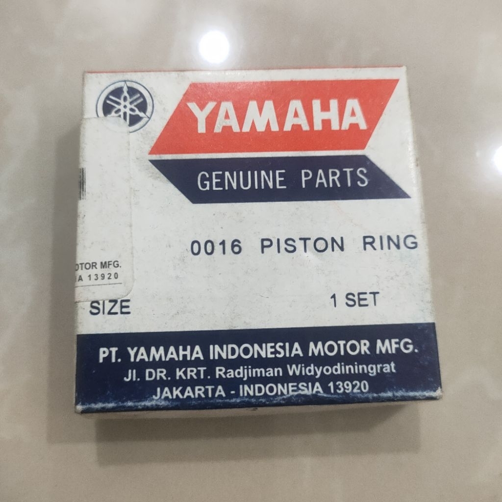 Piston ring set (STD) 3C12 ring piston Yamaha Vixion Orig 3C1-E1603-00