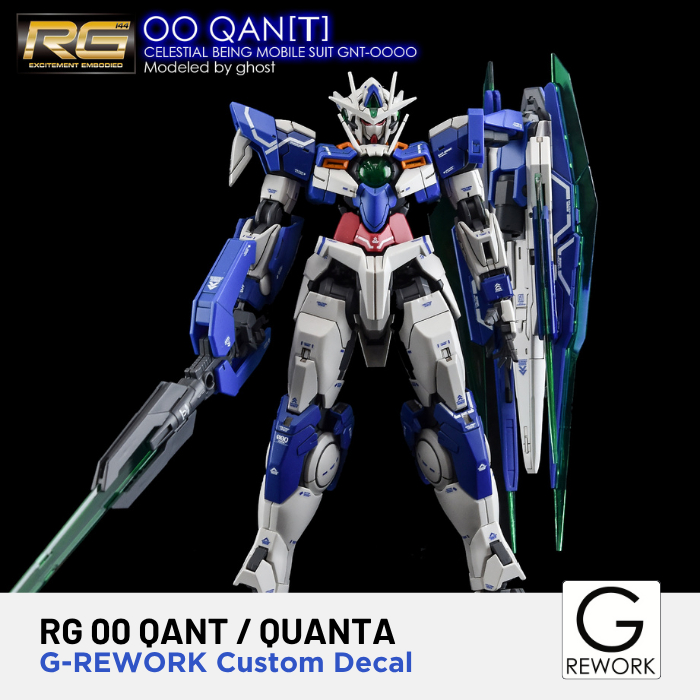 G-Rework RG 00 Qant / Quanta Custom Water Decal