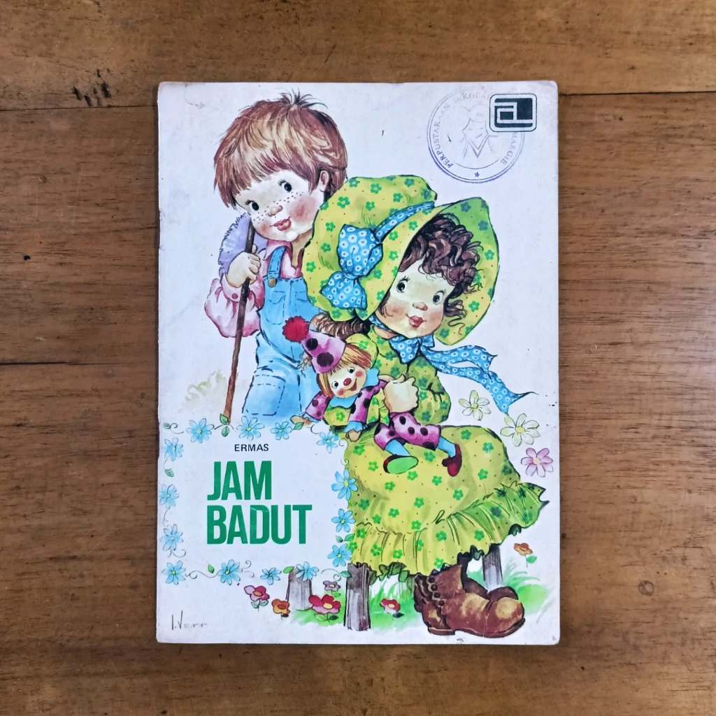 Buku Cerita Anak Vintage Seri Dua Saudara Nomor 07 Jam Badut Penerbit Aries Lima Cetakan Pertama Tah
