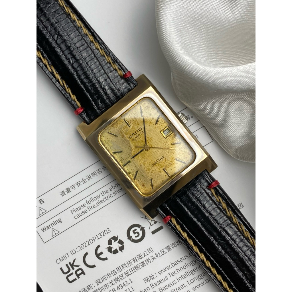 jam tangan RADO tank dresswatch second swiss pria (Jam saja~2nd)