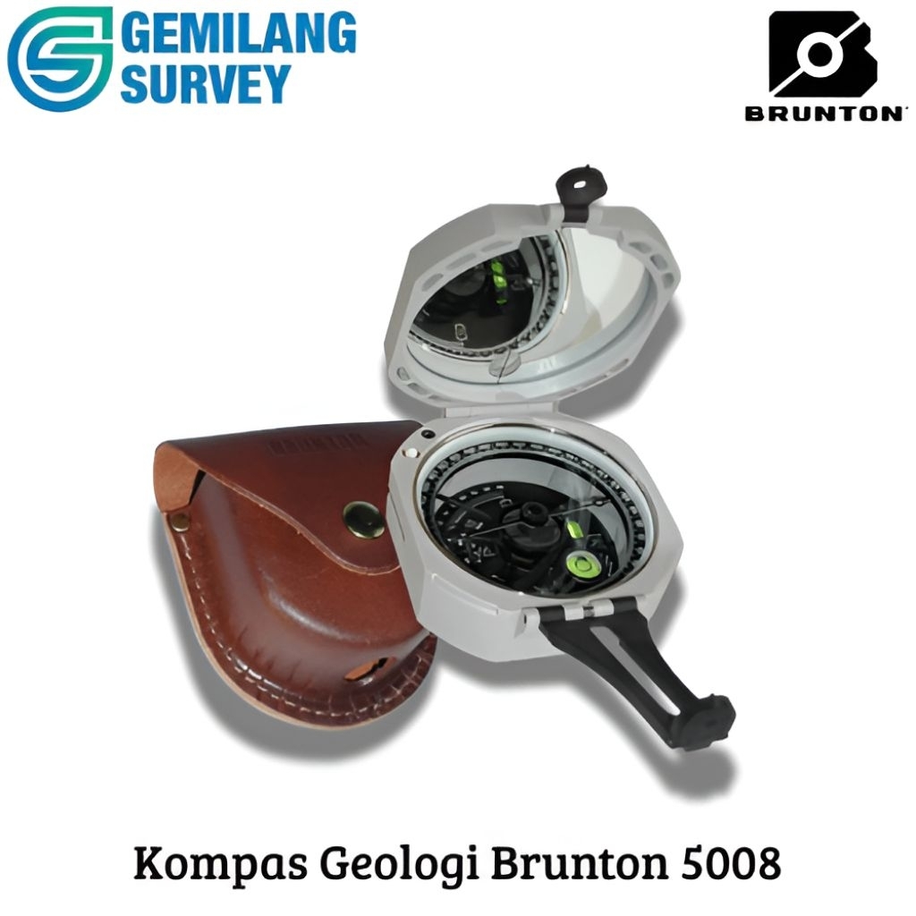Kompas Geologi Brunton 5008 Second Lengkap