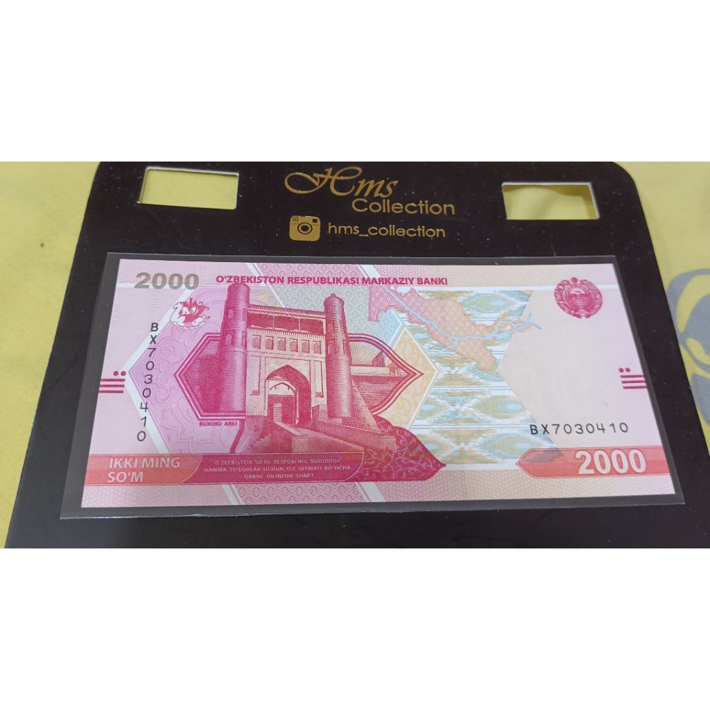 Uang kuno Negara Uzbekistan 2000 koleksi