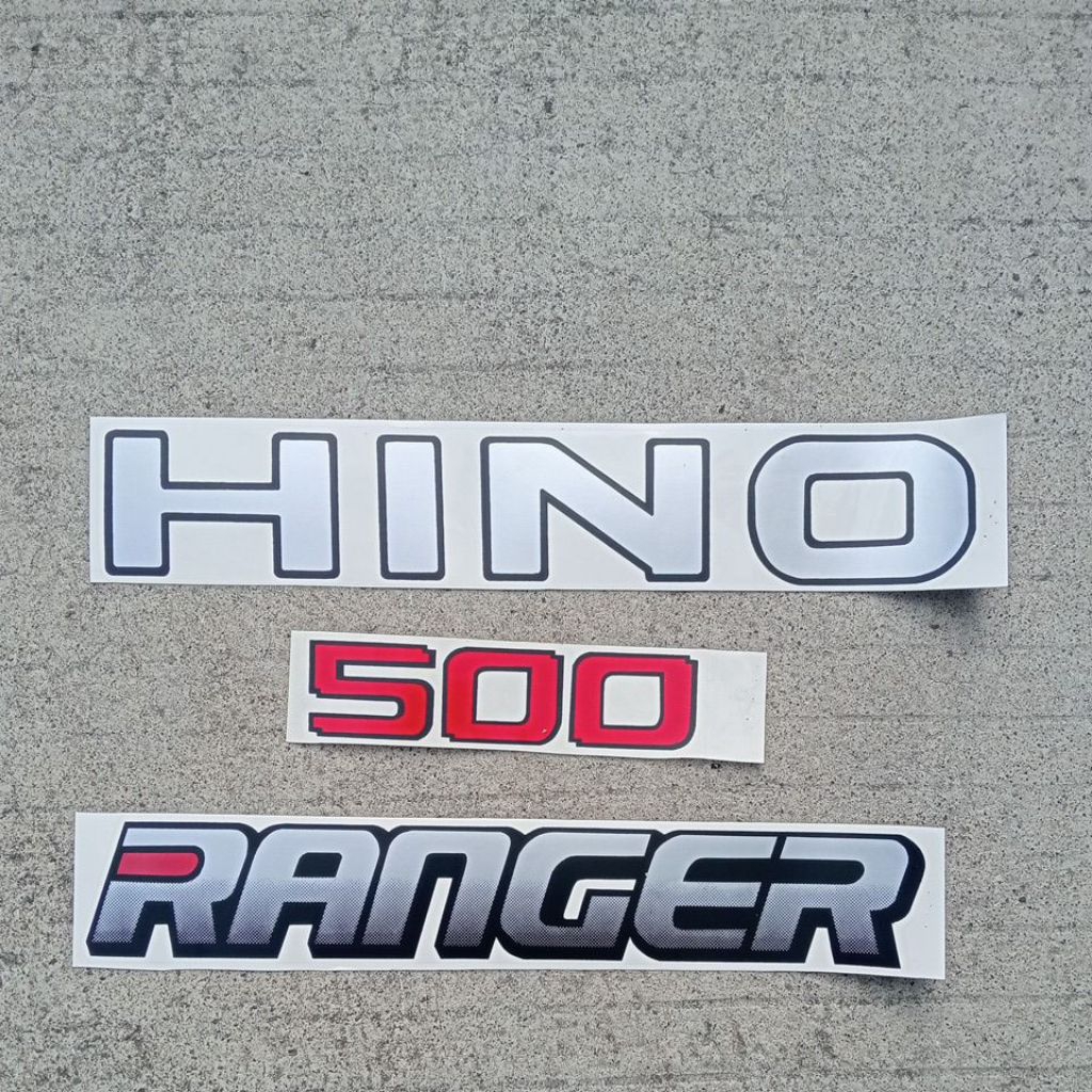 stiker mobil truk HINO 500 Ranger