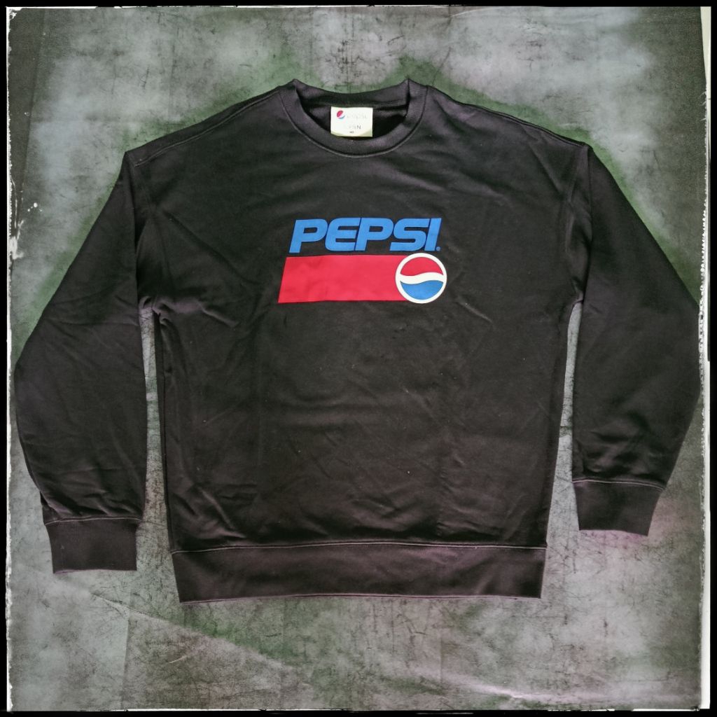 Crewneck sweater unisex katun Topten x Pepsi size XL