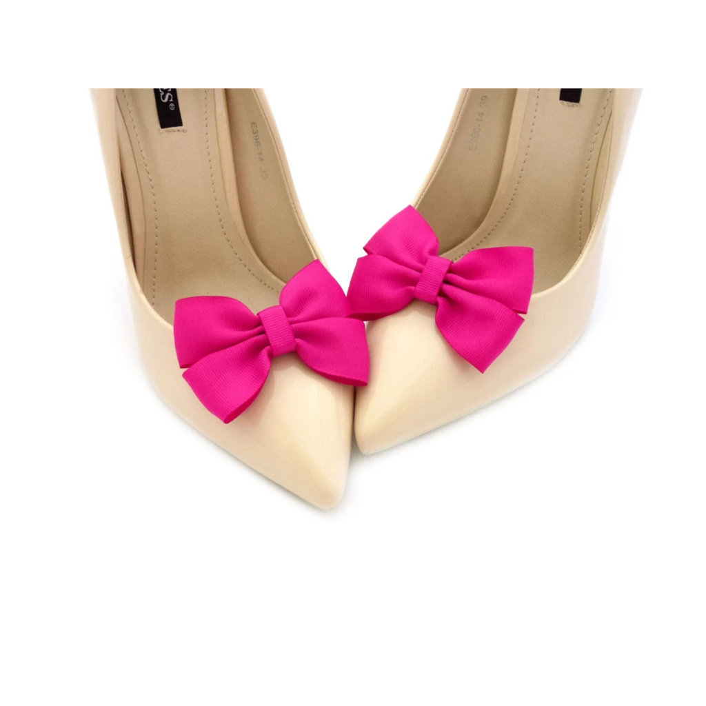 fuchsia shoe clips shoes clips